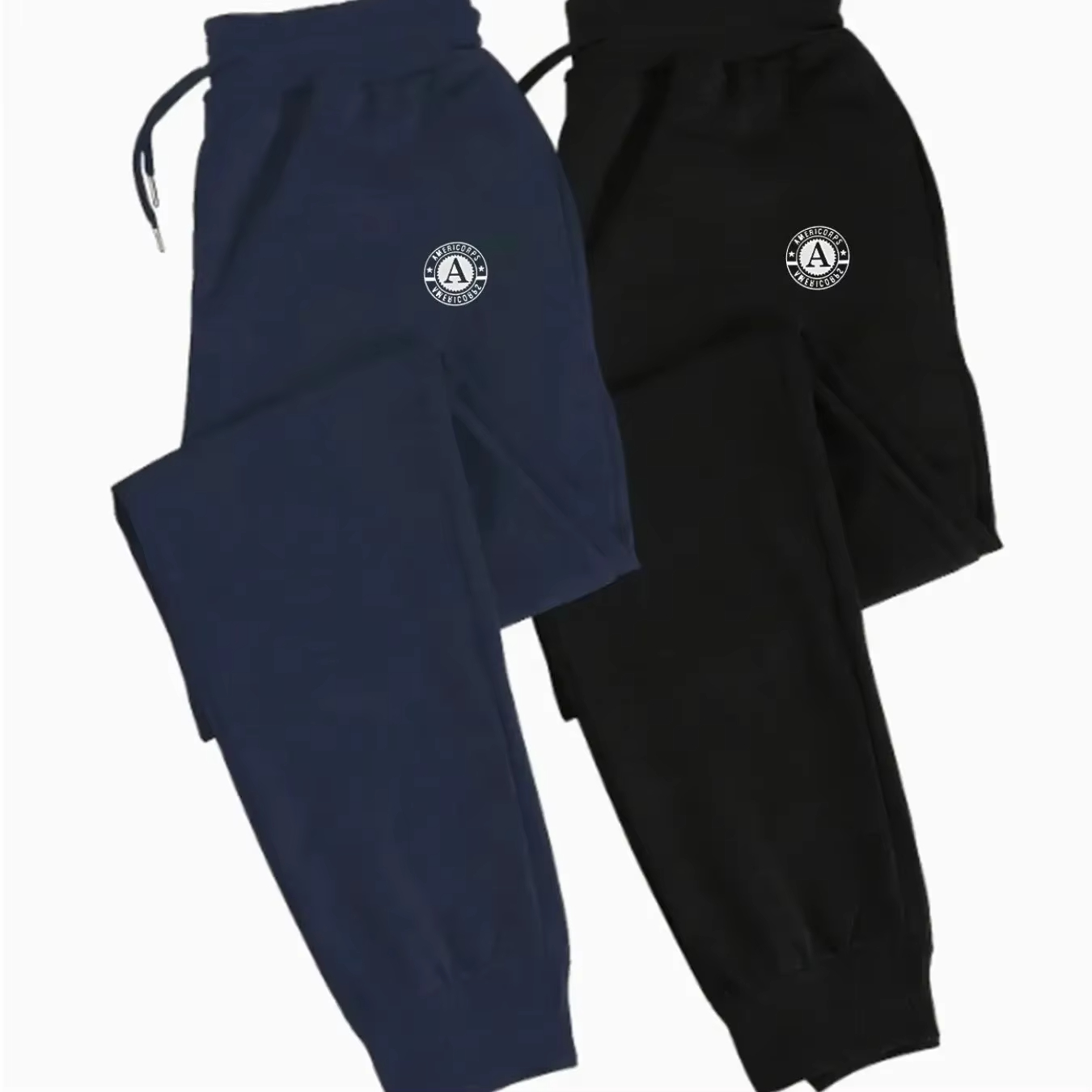 Running Gear Winter - 2 Pack Men Casual Jogger Pants