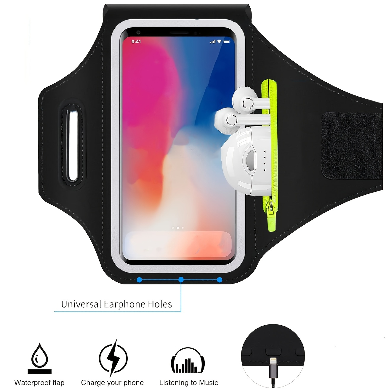 Waterproof Running Arm Bag Spo - огляд і ціна Running Gear Lights