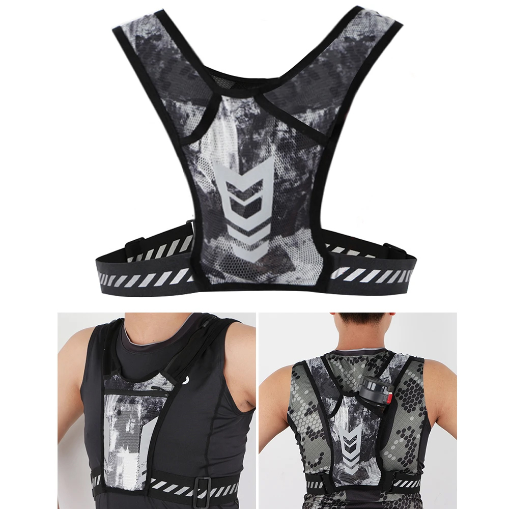 Reflective Running Vest with P - огляд і ціна Running Gear Night