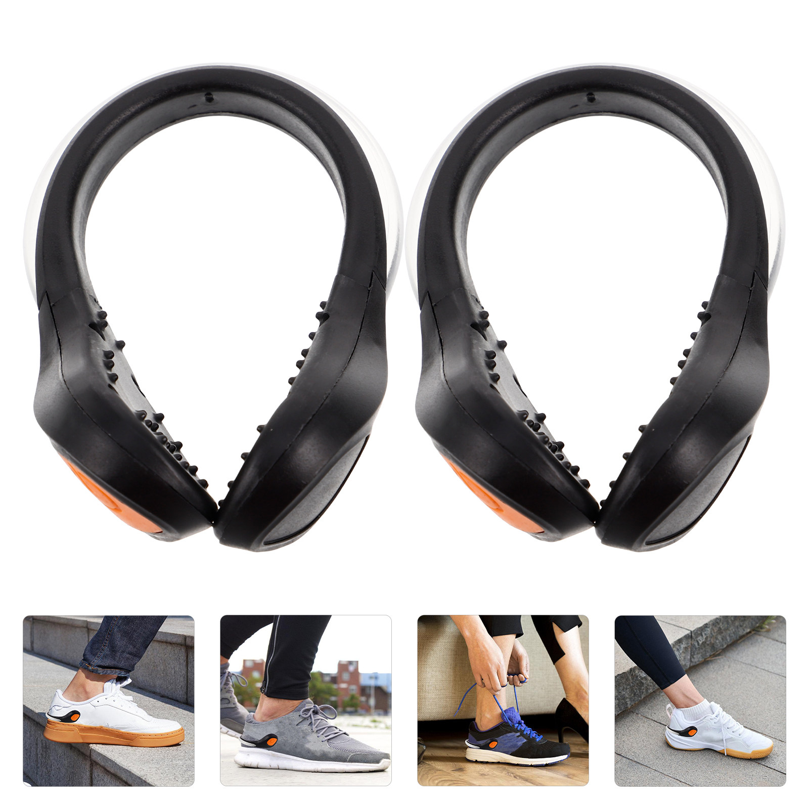 2Pcs LED Shoe Clip Lights Nigh - огляд і ціна Running Gear Lights