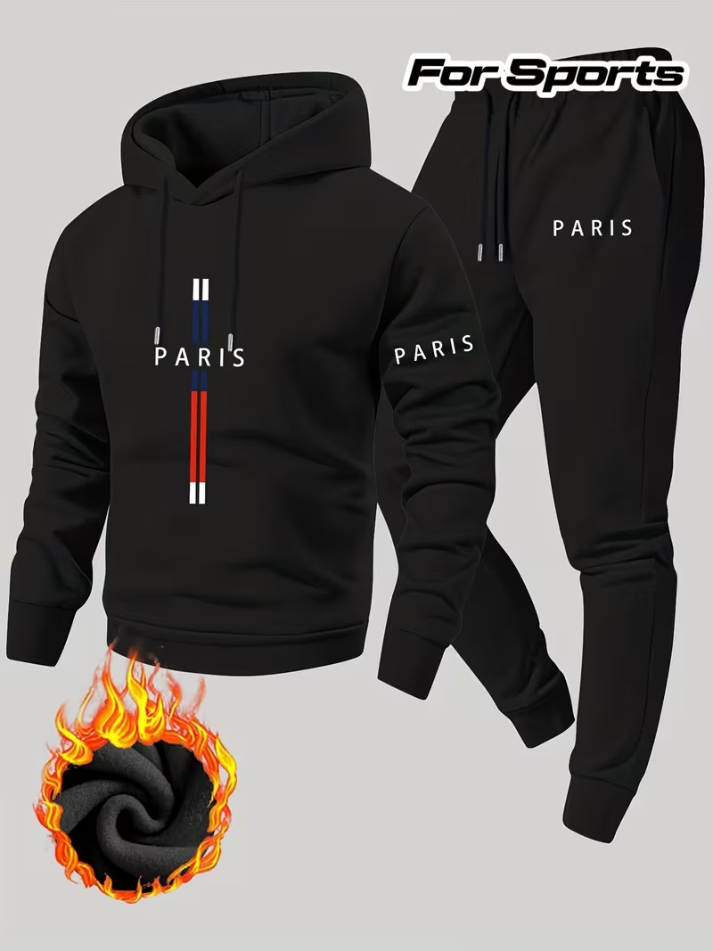 Men's Urban Casual Two-Piece S - огляд і ціна Running Gear Winter