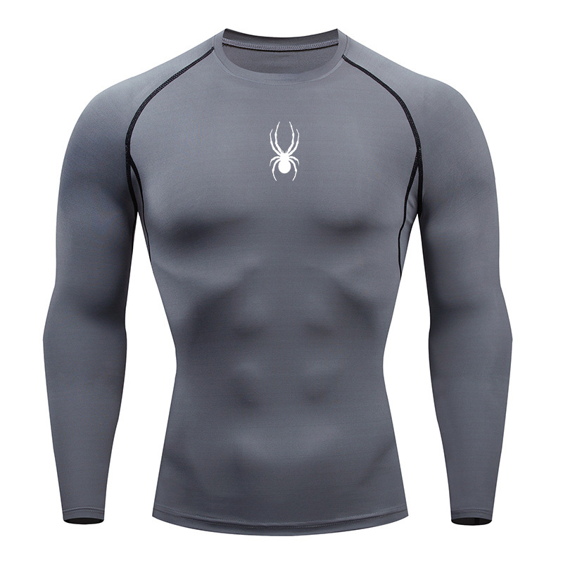 Men's long sleeved fitness T-s - огляд і ціна Running Gear Winter