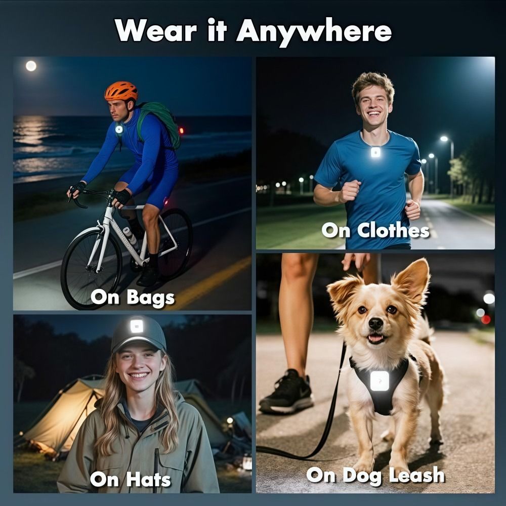 Rechargeable Outdoor Night Run - огляд і ціна Running Gear Lights